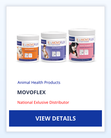 MOVOFLEX Animal Health Products VIEW DETAILS National Exlusive Distributor