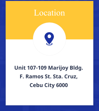 Location Unit 107-109 Marijoy Bldg.  F. Ramos St. Sta. Cruz,  Cebu City 6000