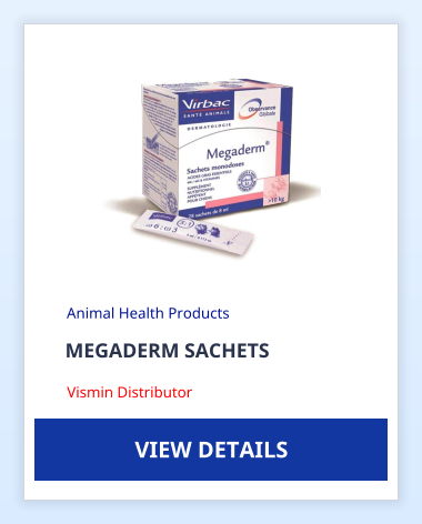MEGADERM SACHETS Animal Health Products VIEW DETAILS Vismin Distributor