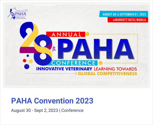 PAHA Convention 2023 August 30 - Sept 2, 2023 | Conference